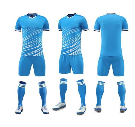men's soccer uniform set